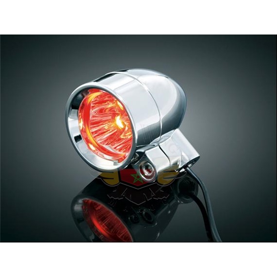 SM SIL.BULLET RED SINGLE 3/8-16 MOUNT 1646