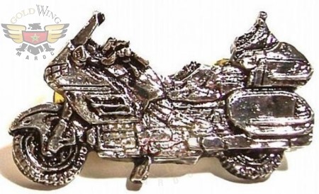 Bike Pin Silver