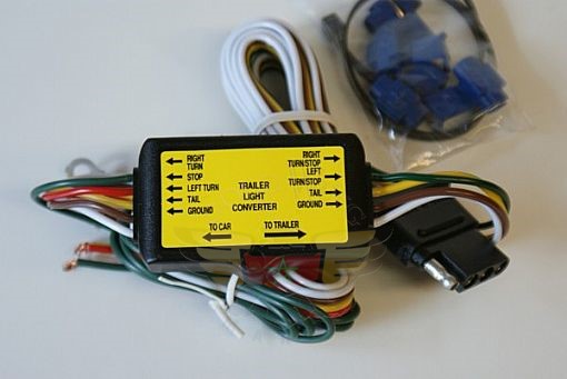 Trailer Wire Harness Converter 5 to 4 wires-Trailer Wire Harness Converter 5 to 4 wires