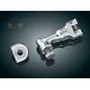 Short Right Angle Mounts Dually ISO-Pegs & 1-1/4  Diameter Clamps
