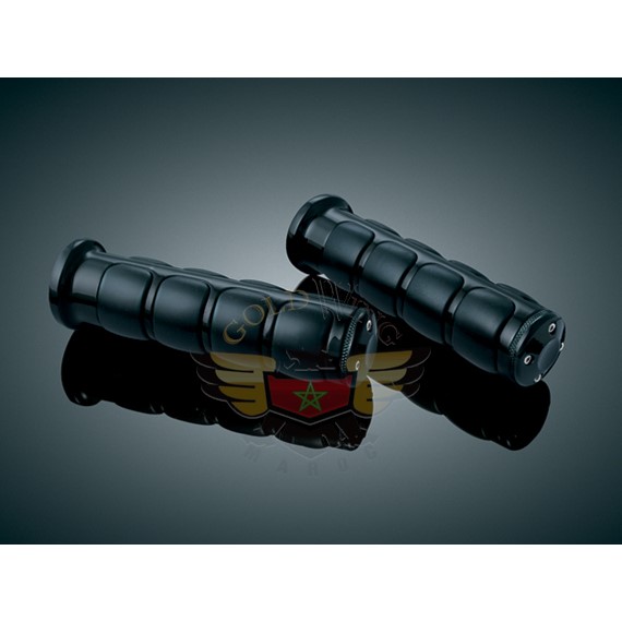 BLACK ISO-GRIPS FOR GOLDWING-BLACK ISO-GRIPS FOR GOLDWING