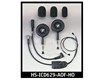 Elite Inte Hdset w/HO Aeromike Arai Class/C-SZ/c HC-Z SpOrd INSTALL ONLY
