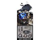 ROKKER P500W 4-CH AMP 06-13 W/REAR SPKR ROADGLIDE