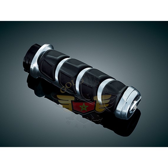 KINETIC GRIPS, CHROME 08-UP ELEC THRTLE 6352